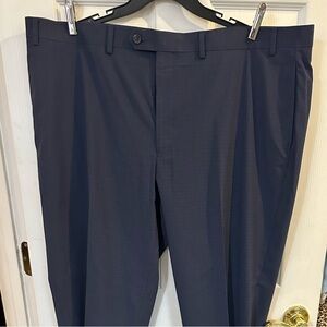 Ralph Lauren Pants Men's 42x32 Blue Plaid Trouser Slacks